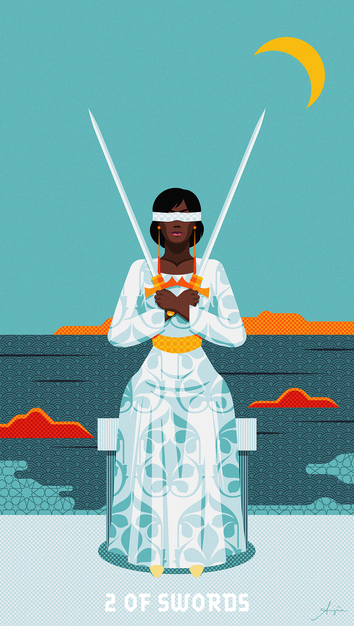 Tarot Deck: 2 of Swords