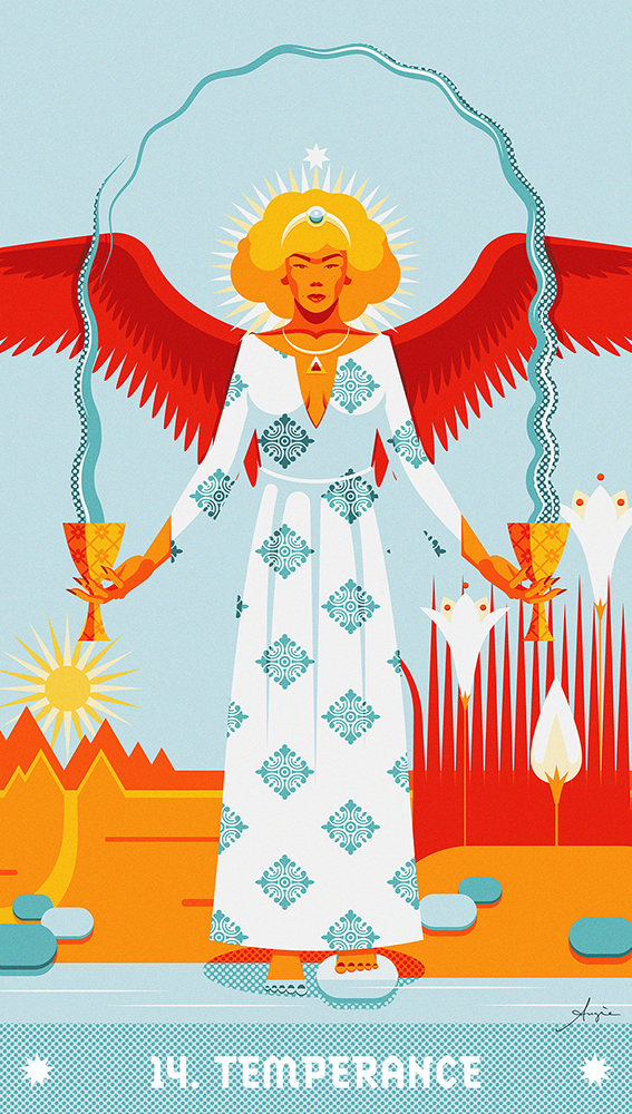 Tarot Deck: Temperance Tarot Deck: Temperance