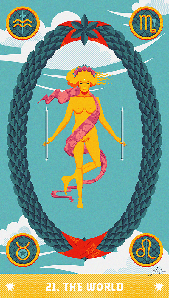 Tarot Deck: the World Tarot Deck: the World